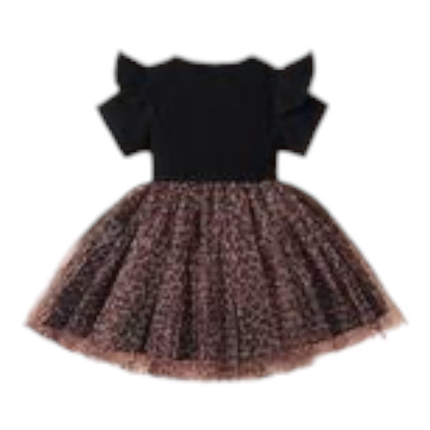 L.W. Clothing Company Leopard Toddler and Girls Dress Holiday